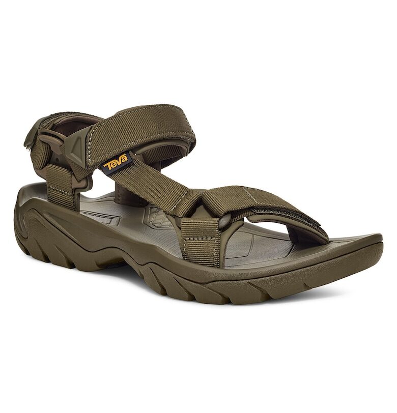 Мъжки сандали  1102456 - Текстил - Каки - Каки Teva