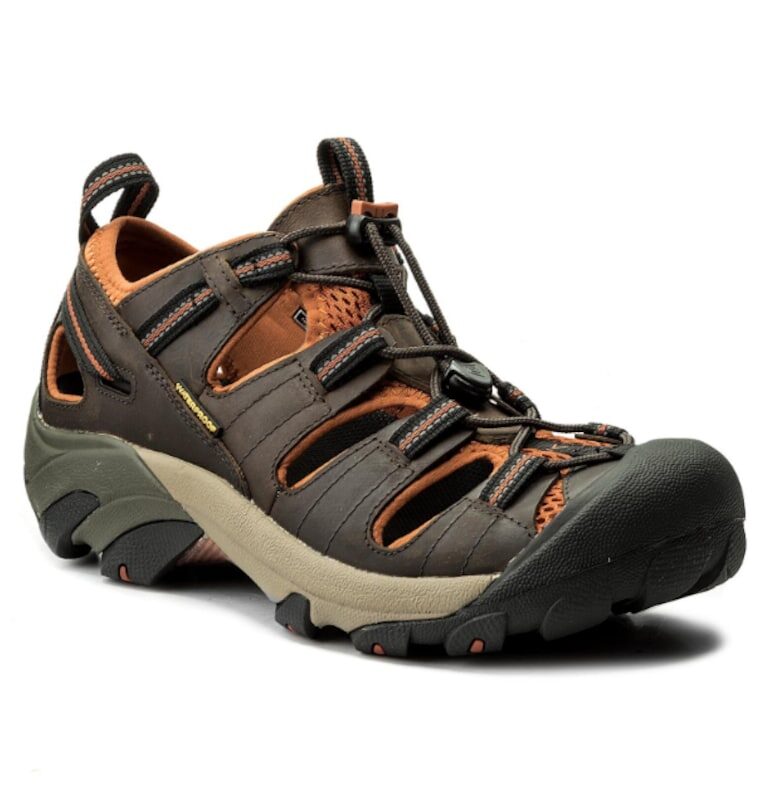 Мъжки сандали  200341699 - Кафяви - Естествена кожа/Нубук - Кафяв Keen