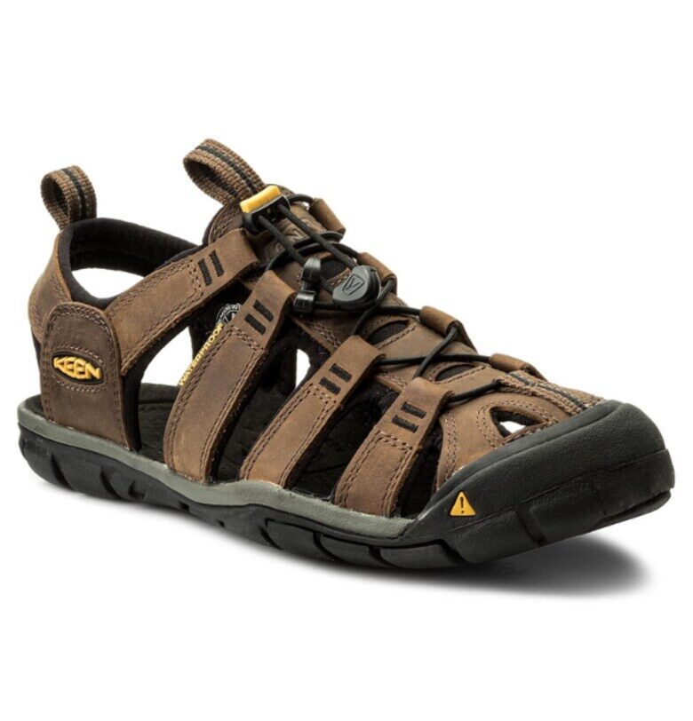 Мъжки сандали -  200342030 - Кафяви - Естествена кожа/Набук - Кафяв Keen