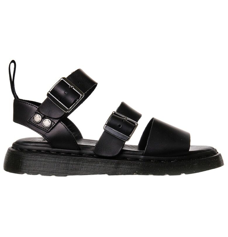 Мъжки сандали  Gryphon естествена кожа черни 45г Dr Martens