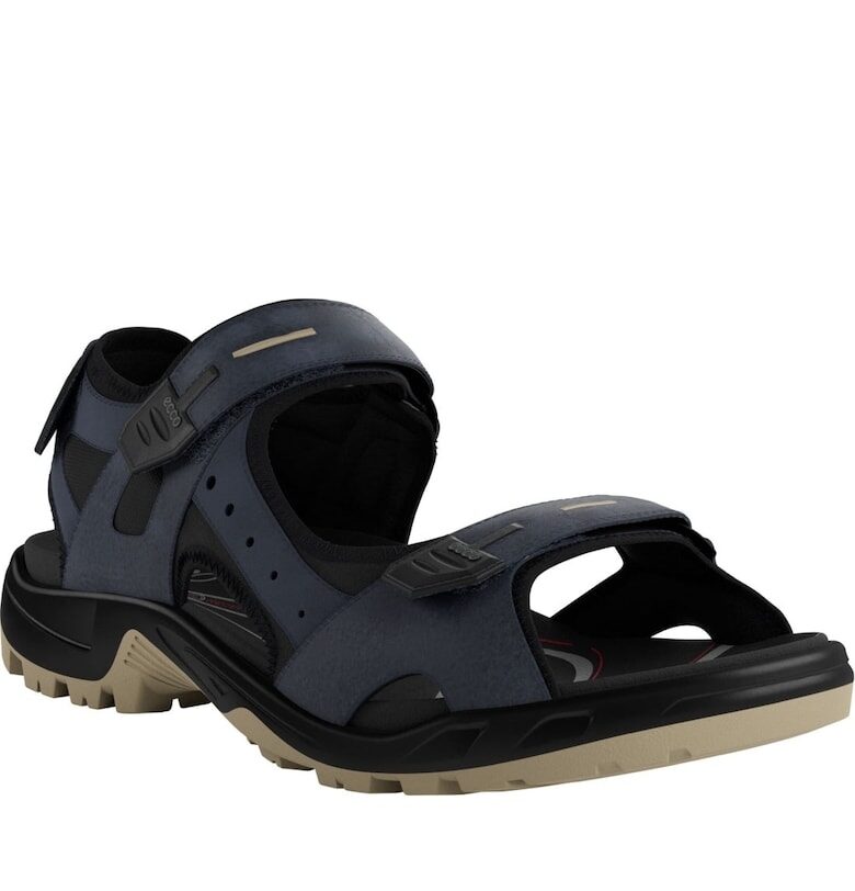 Мъжки сандали -  кожа набук Ecco