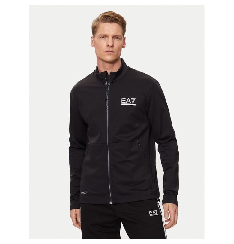 Мъжки спортен суичър -  535926 - черен - полиамид Emporio Armani