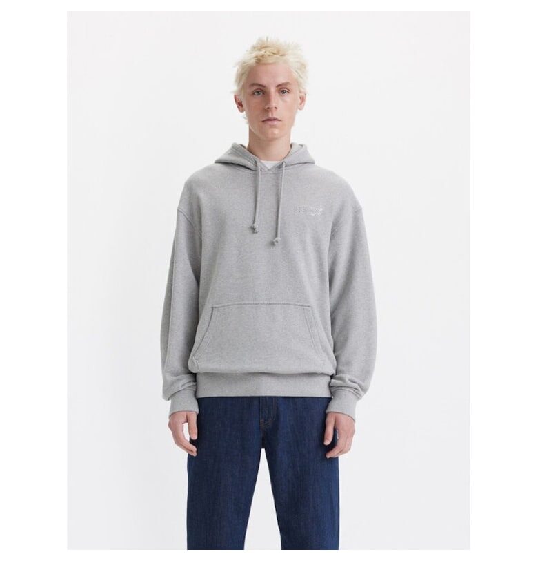 Мъжки спортен суичър -  664015 - сив - памук Levis