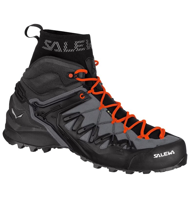 Мъжки спортни боти -  Естествена кожа - Сив/Черен - Черен/Сив SALEWA