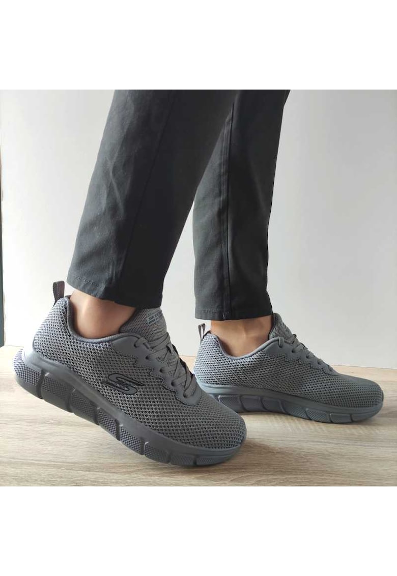 Мъжки спортни обувки 118106 Dkgy - Сиви - Сив Skechers