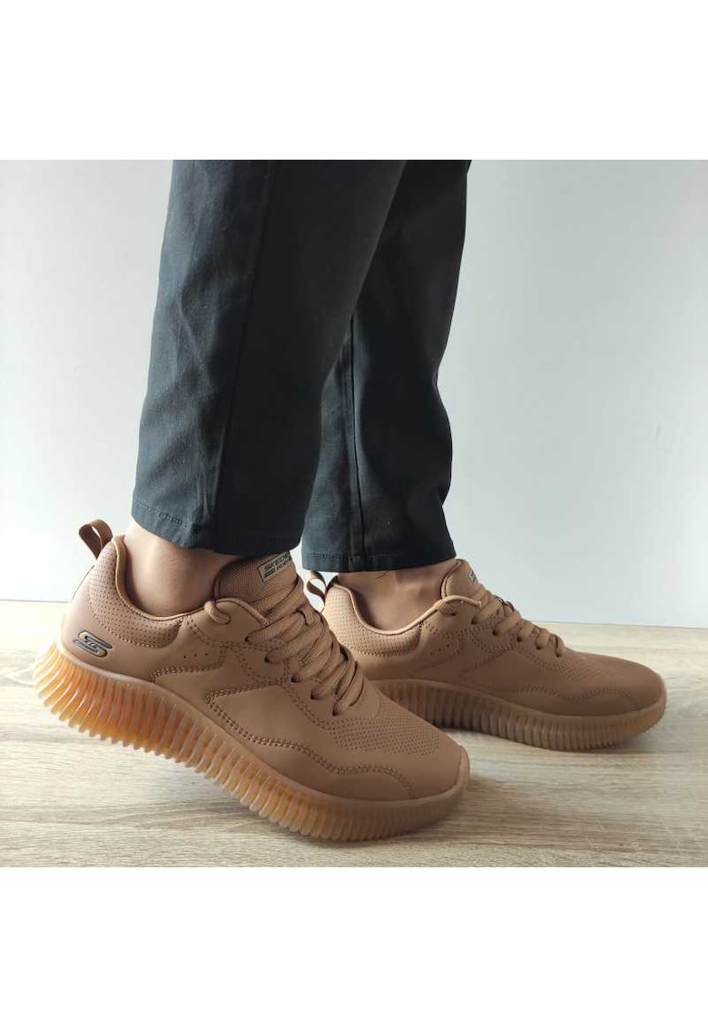 Мъжки спортни обувки 118174 Csnt - Кафяви - Кафяв Skechers