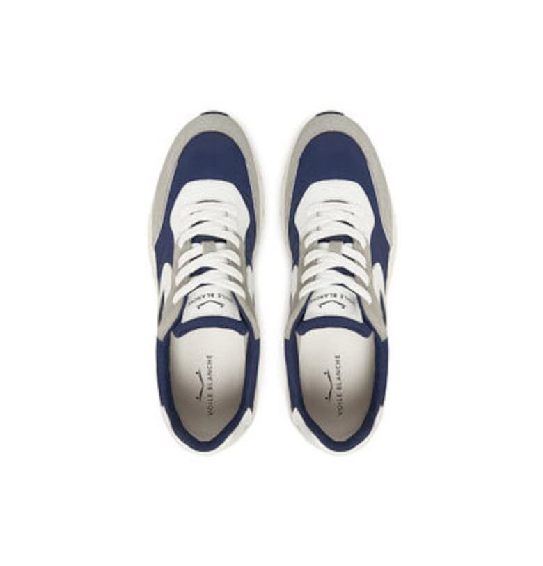 Мъжки спортни обувки - 2018361 -  Текстил - Тъмносин Voile Blanche