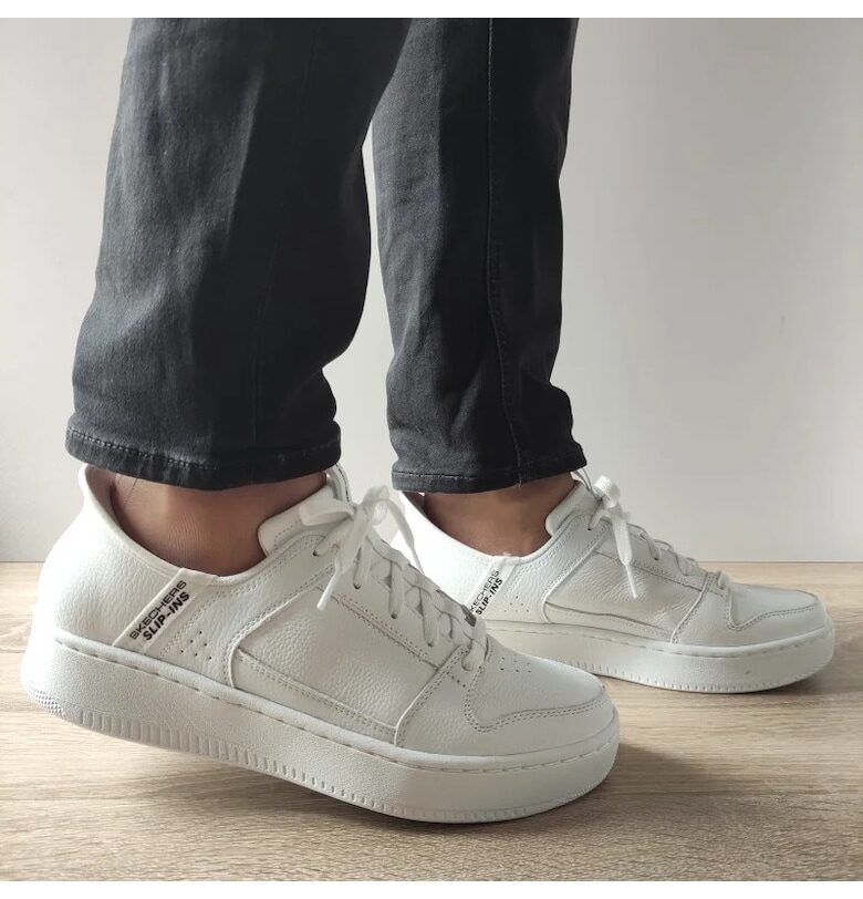 Мъжки спортни обувки  232445 Wht - бели - Бял Skechers