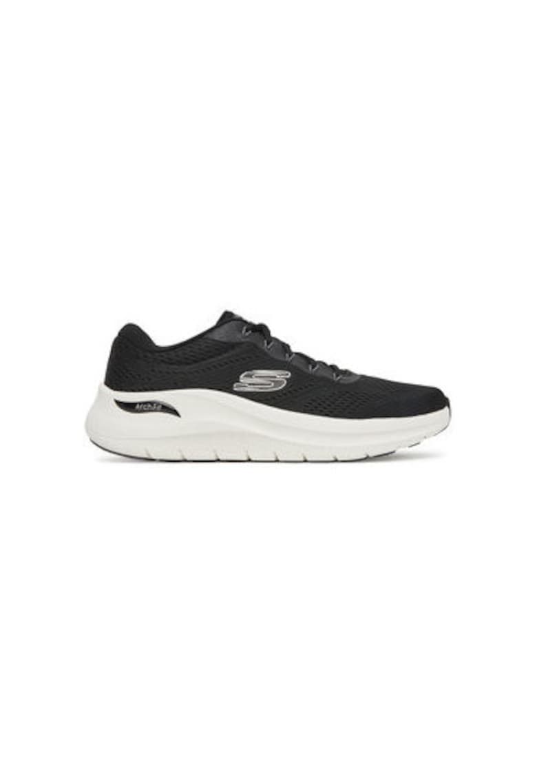 Мъжки спортни обувки - 232700 - Текстил - Черни - Черен Skechers