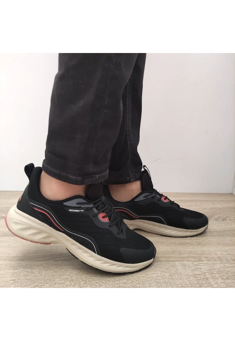 Мъжки спортни обувки 24931 - Черен - Черен GORETTI
