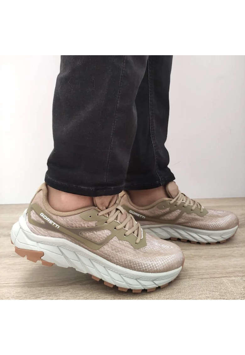 Мъжки спортни обувки 27301 Бежови - Бежов GORETTI