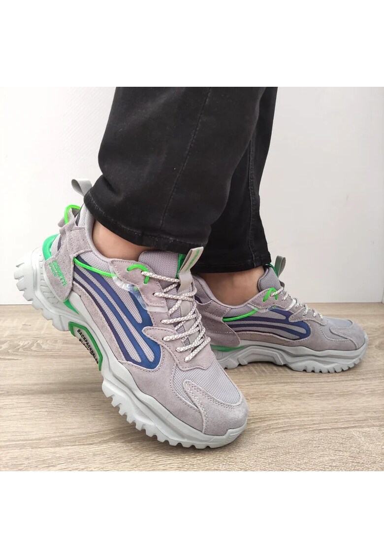 Мъжки спортни обувки 29031 Сиви - Сив GORETTI