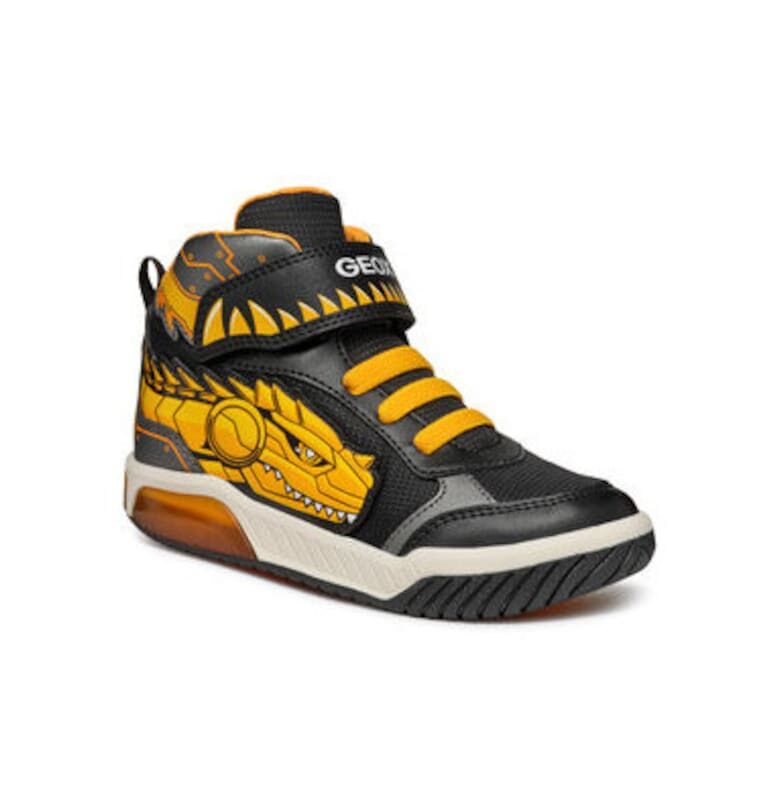 Мъжки спортни обувки  304070273 - Екокожа - 38 EU - Черни Geox