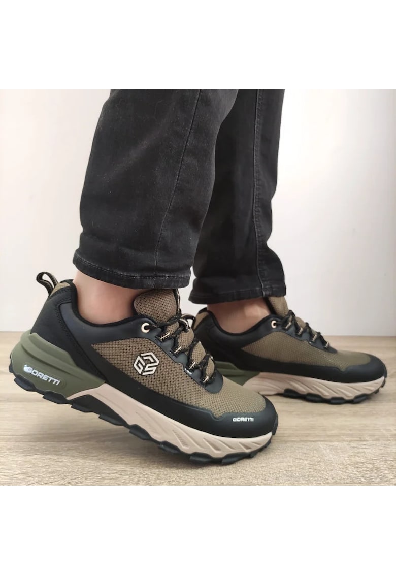 Мъжки спортни обувки 31089 Зелени Каки - Зелен GORETTI