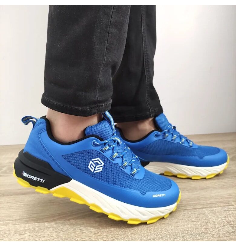 Мъжки спортни обувки  31089 сини - сини - Син GORETTI