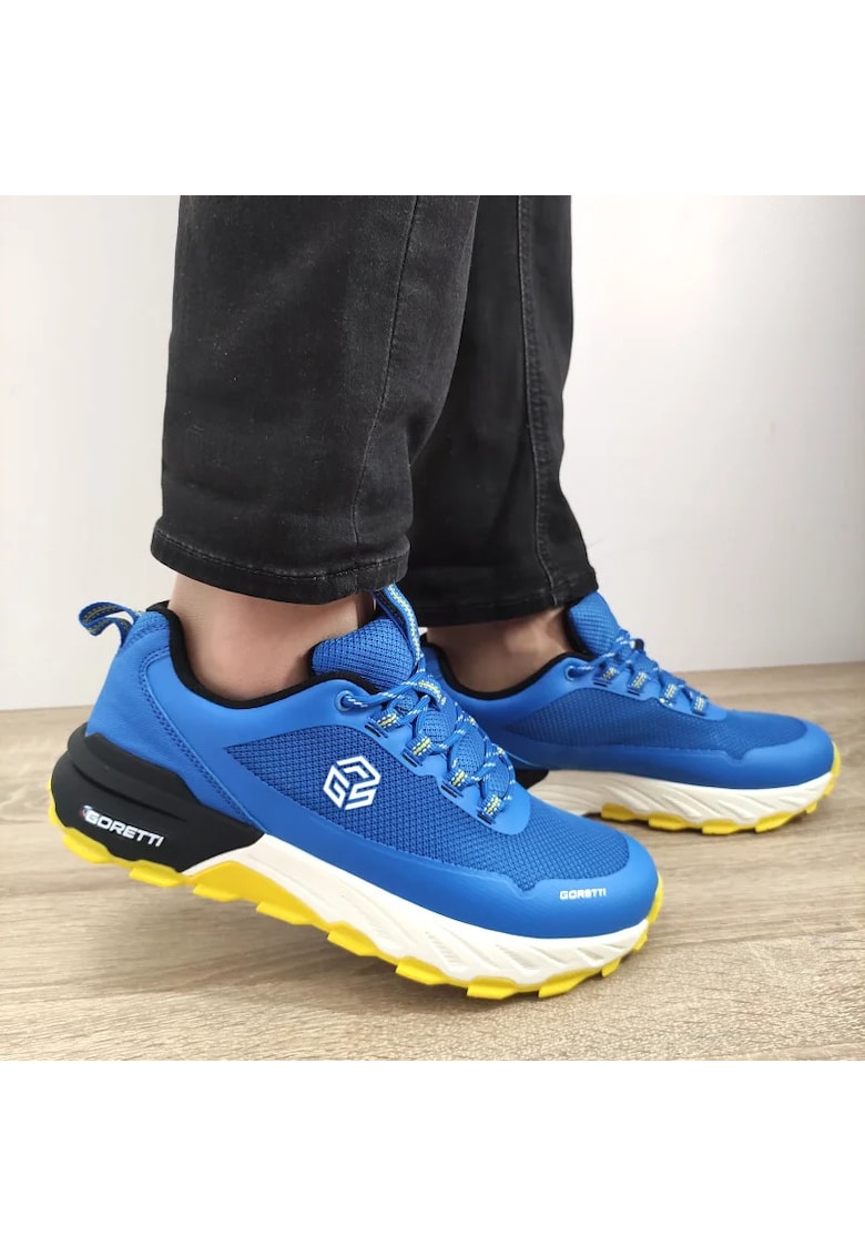 Мъжки спортни обувки 31089 сини - сини - Син GORETTI