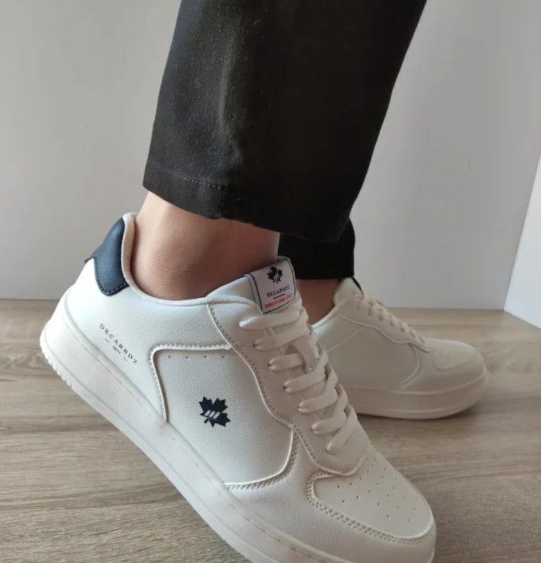 Мъжки спортни обувки  9902 Бели - Бял - Бял DECAR