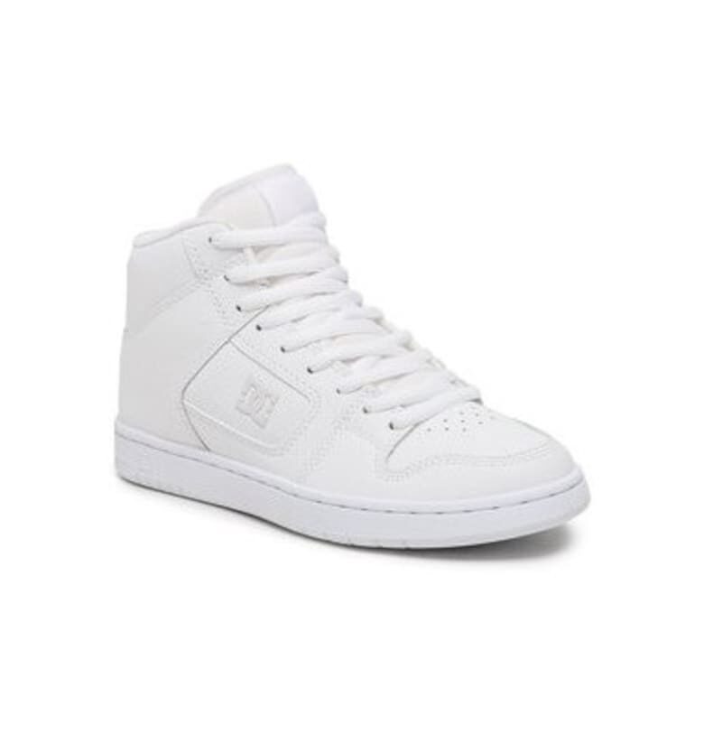 Мъжки спортни обувки  ADYS100743-HHB - Естествена кожа - Бял DC