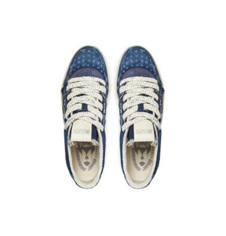 Мъжки спортни обувки - BB5003 TX342 -  Текстил - Тъмносин Enterprise Japan