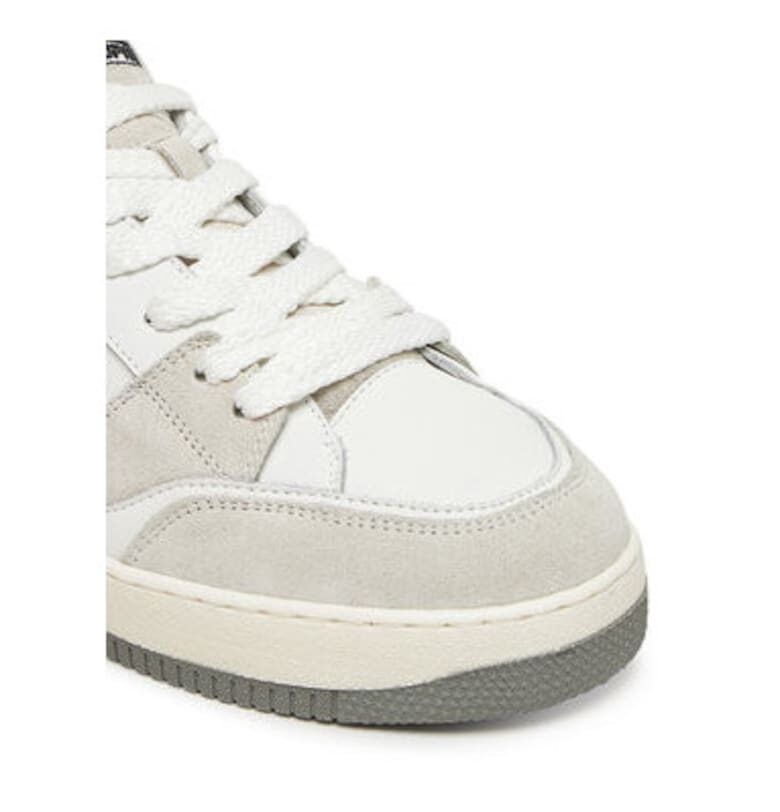 Мъжки спортни обувки - BB5013 PX234 -  Естествена кожа - Сив Enterprise Japan