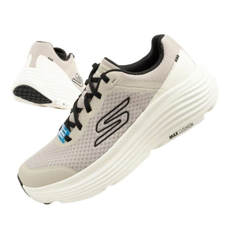Мъжки спортни обувки -  BM225375 - Сив - Сив Skechers