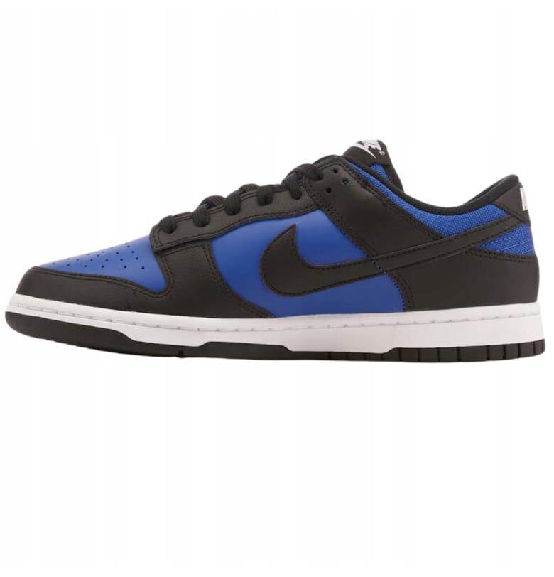 Мъжки спортни обувки -  Dunk Low - синтетична кожа - Astronomy Blue/Black-White Nike