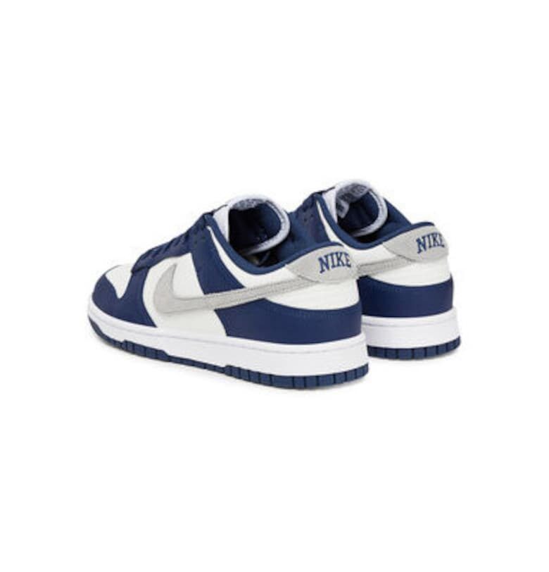 Мъжки спортни обувки - FD9749 -  Екокожа - 44.5 EU - Бял/Тъмносиньо Nike