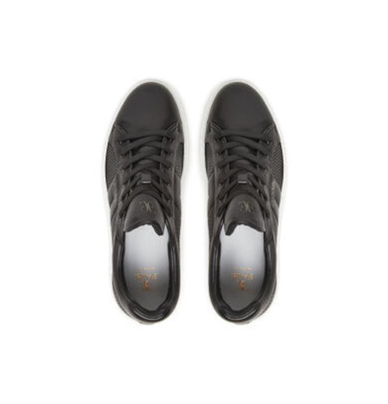 Мъжки спортни обувки - FU0459.A09ZIPNBA900 -  Естествена кожа - Черен Fabi