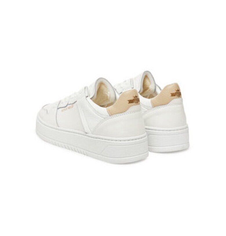 Мъжки спортни обувки - GMZ6S .000.C0002L -  Естествена кожа - Бял Replay