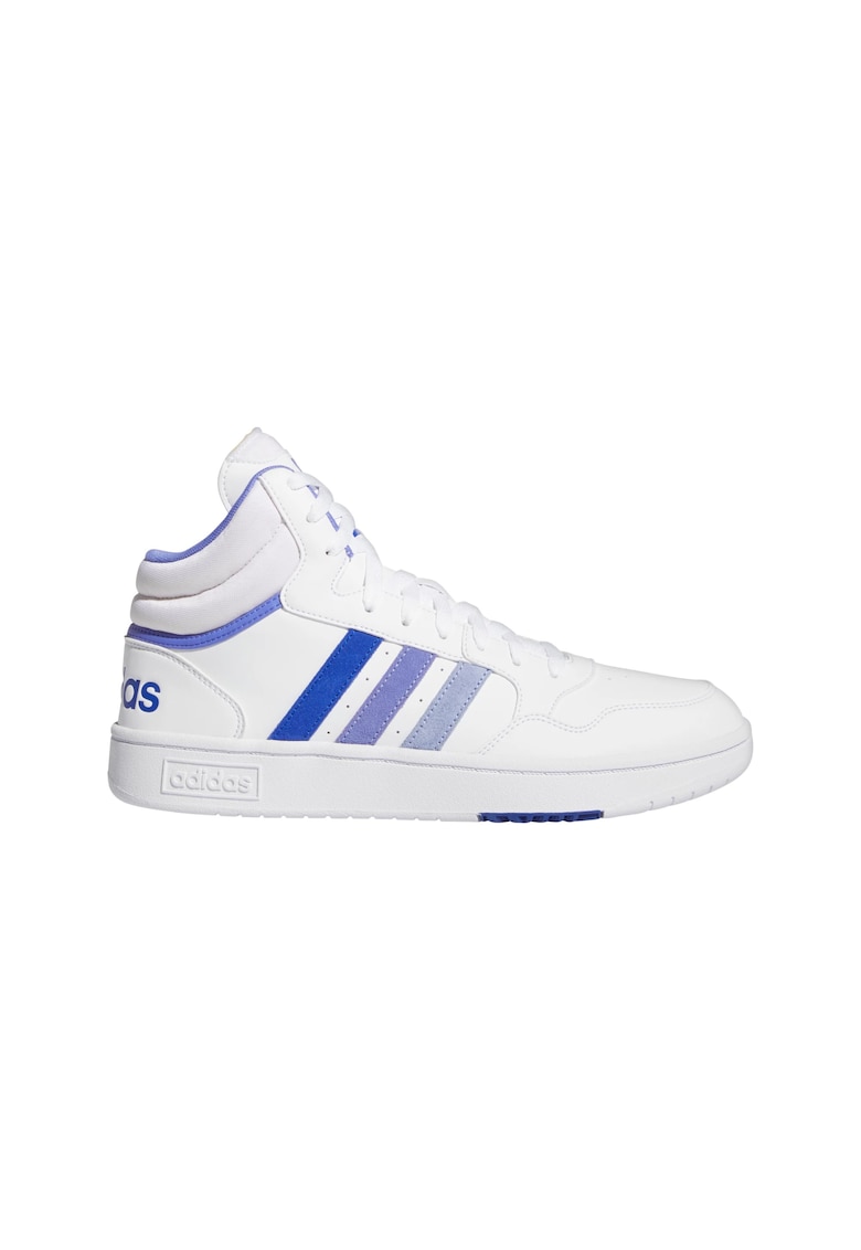 Мъжки спортни обувки Hoops 3.0 бели - Бял adidas