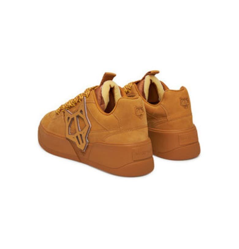 Мъжки спортни обувки - KOSA -  Естествена кожа - Кафяв NAKED WOLFE