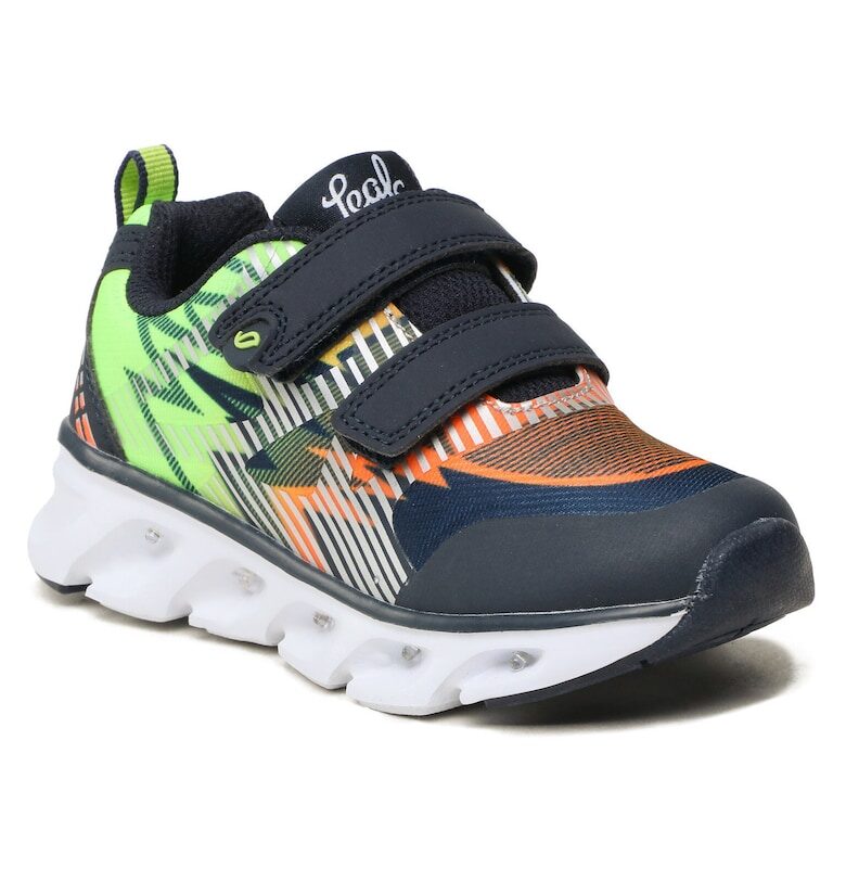 Мъжки спортни обувки - LSKAL101F - Листо - Текстил - Многоцветен Leaf