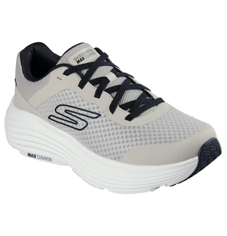 Мъжки спортни обувки MAX CUSHIONING ENDEAVOR 220613-TAUPE/BLACK- Skechers