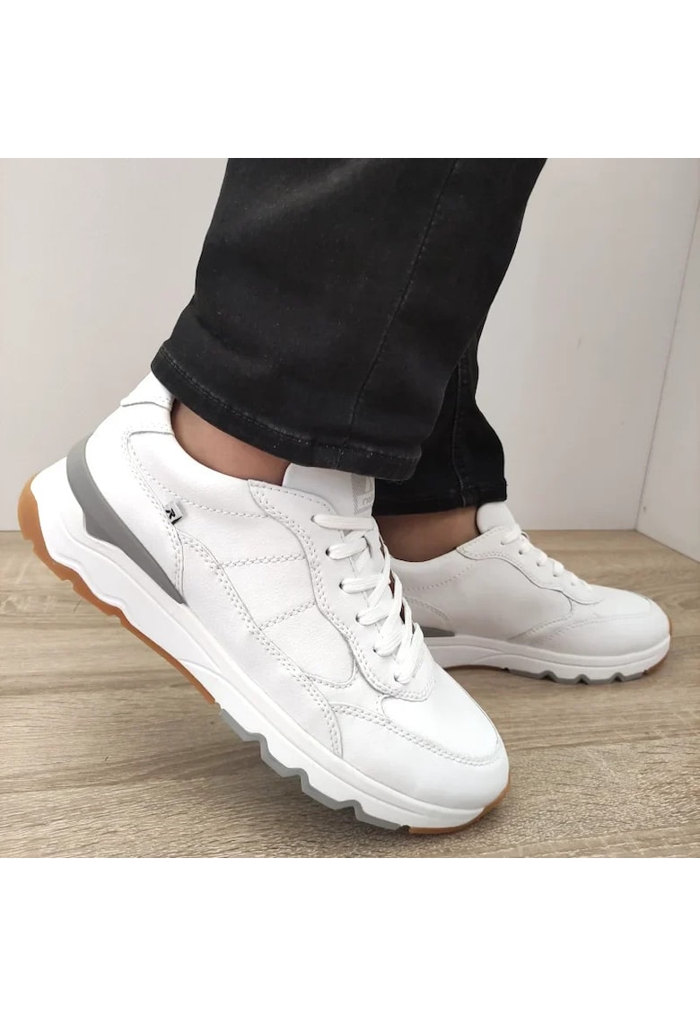 Мъжки спортни обувки U0904-80 - Бял - Бял Rieker