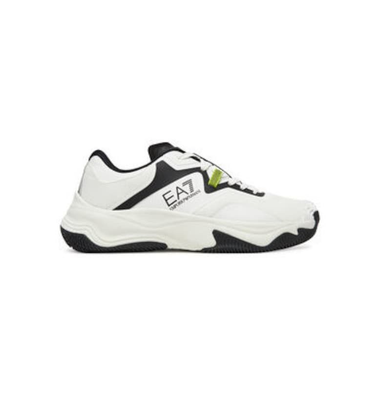 Мъжки спортни обувки - X8X248 XK445 -  Emporio Armani - Текстил - Бял EA7