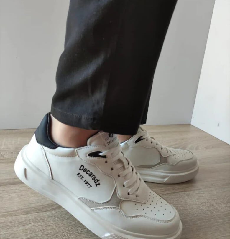 Мъжки спортни обувки  Y200 Бели - Бял - Бял DECAR