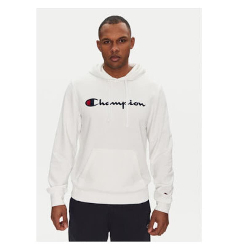 Мъжки суитшърт  220726 - памук/полиестер - бял - Бял Champion