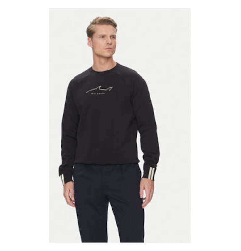 Мъжки суитшърт  25411854 - памук/найлон - черен - Черен Paul Shark