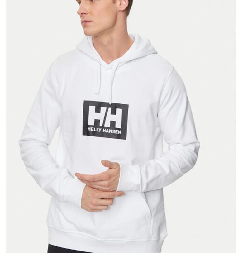 Мъжки суитшърт -  303774349 - Памук - Бял - Бял Helly Hansen