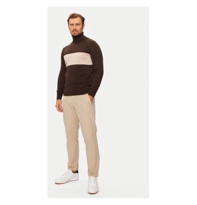 Мъжки суитшърт -  304174193 - Вълнен - Бежов - Бежов Paul Shark