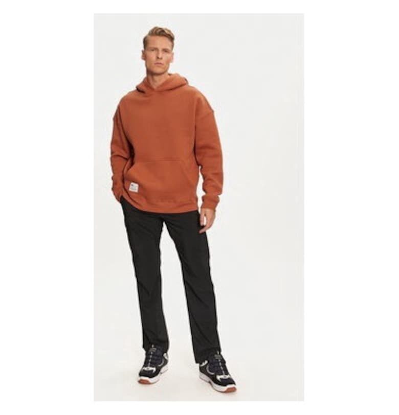 Мъжки суитшърт -  304542992 - Памук/Полиестер - Кафяв - Кафяв ALPHA INDUSTRIES