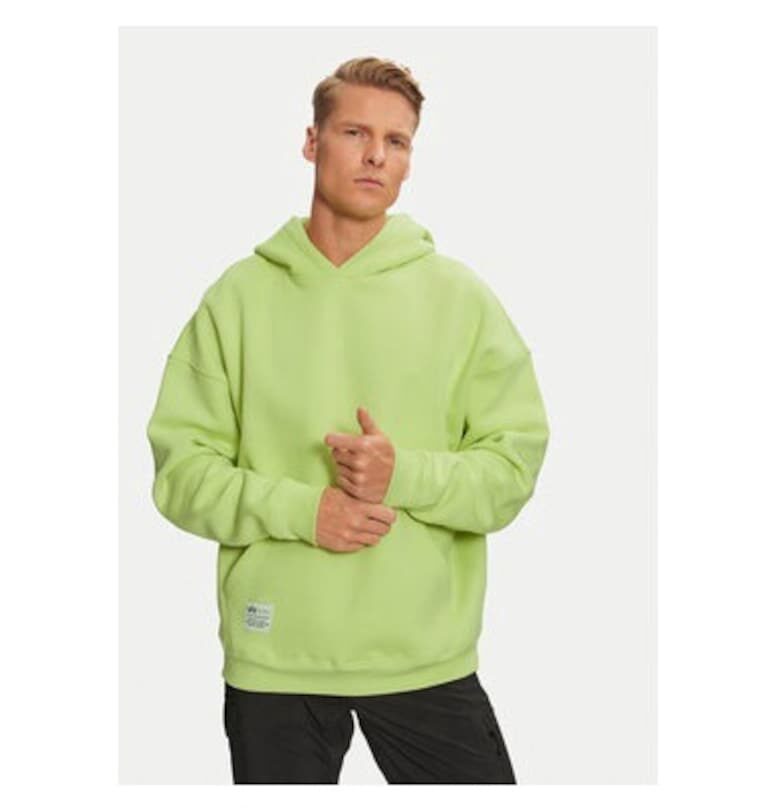 Мъжки суитшърт -  304543005 - Памук/Полиестер - Зелен - Зелен ALPHA INDUSTRIES