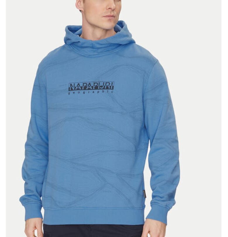 Мъжки суитшърт -  305102591 - Памук - Син Napapijri