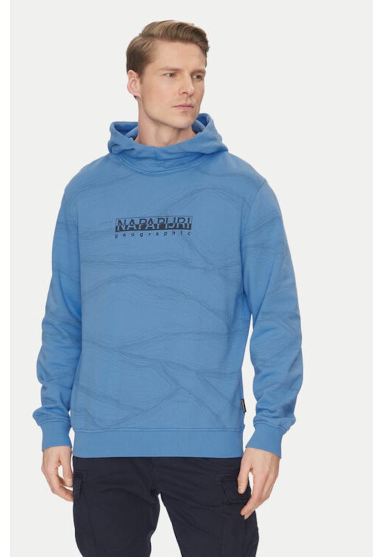Мъжки суитшърт - 305102591 - Памук - Син Napapijri