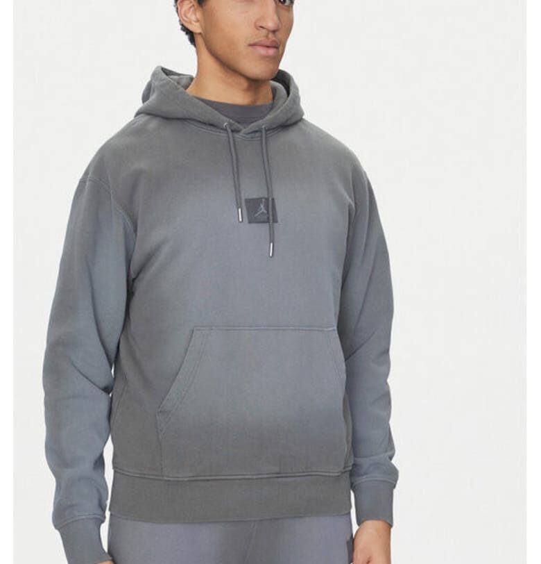 Мъжки суитшърт -  305365392 - Памук - Сив Nike