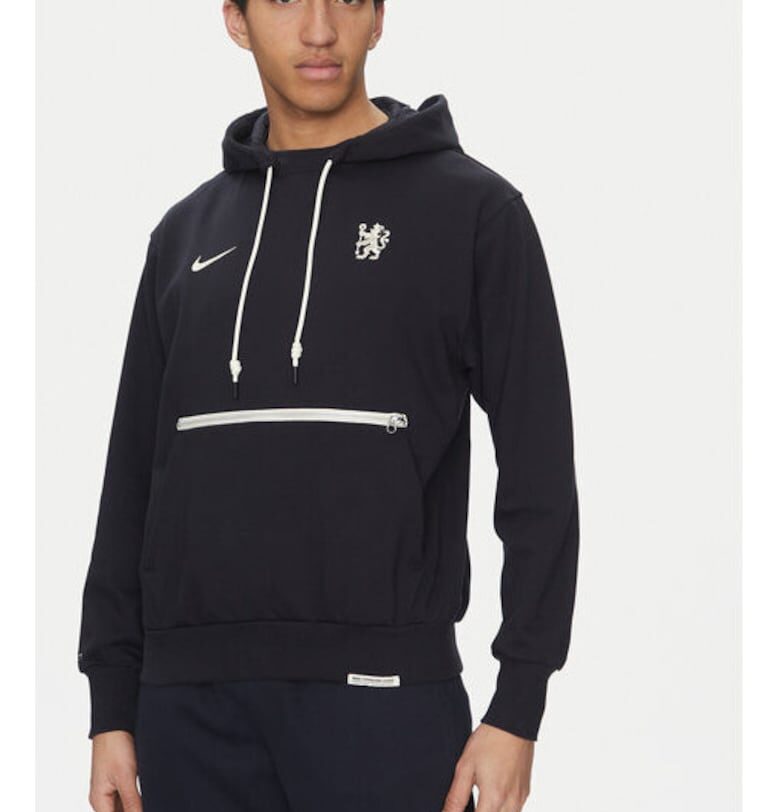 Мъжки суитшърт -  305366108 - Памук/Полиестер - Син Nike