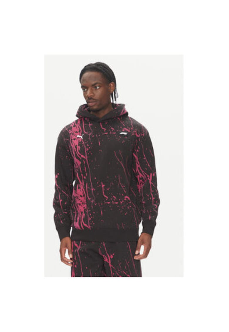 Мъжки суитшърт 630170 - памук/рециклиран полиестер - черен - Черен Puma