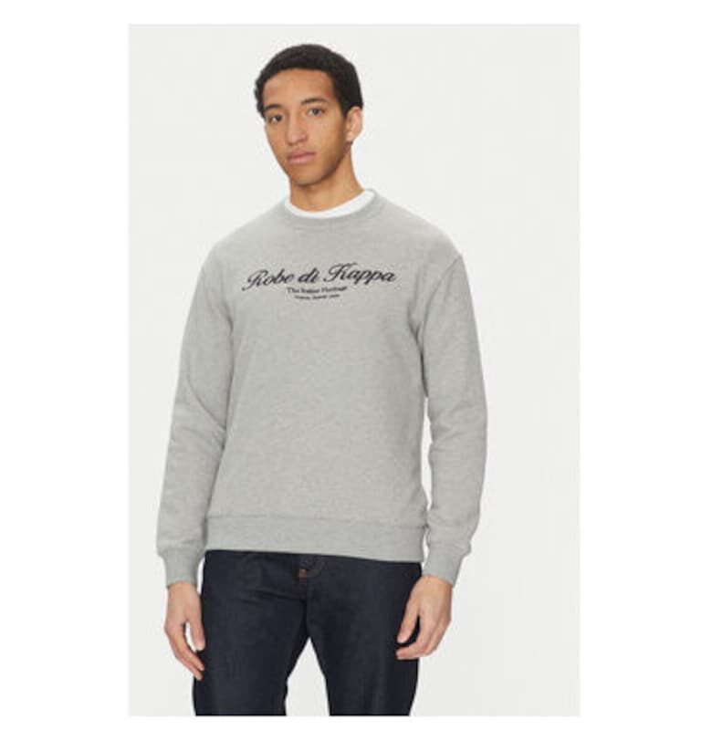 Мъжки суитшърт  641411W - Памук - Сив - Сив Robe Di Kappa