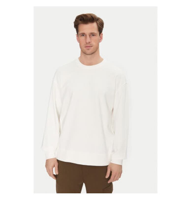 Мъжки суитшърт CP Company - 18CMSS259A110044O - памук - екрю - Екрю C P Company