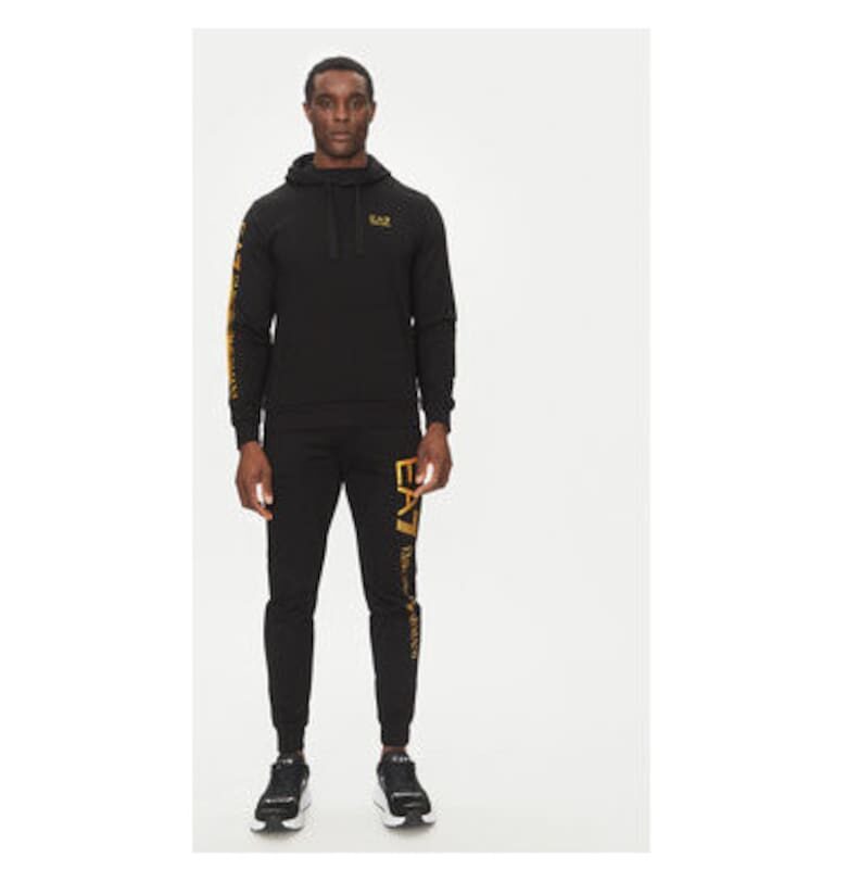 Мъжки суитшърт Emporio Armani  Памук - Черен - Черен EA7